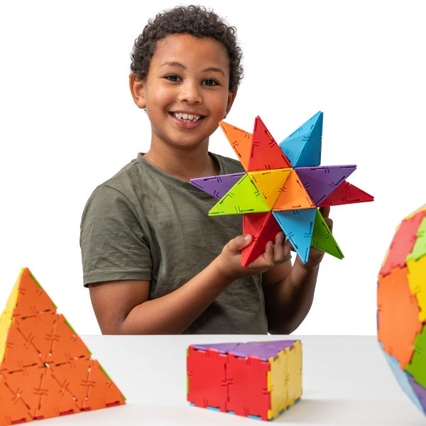 Original Polydron Super Class Set - 276-Piece Geometry Kit