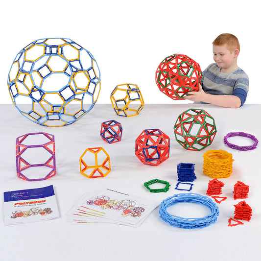 Polydron Frameworks Archimedean Solids Class Set - 452 Pieces