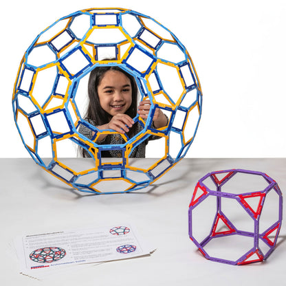 Polydron Frameworks Archimedean Solids Standard Set - 160 Pieces