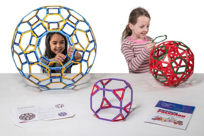 Polydron Frameworks Archimedean Solids Standard Set - 160 Pieces