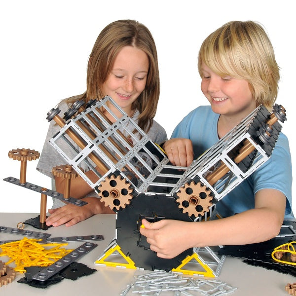 Original Polydron Engineer Class Set - 250-Piece Mechanisms Kit