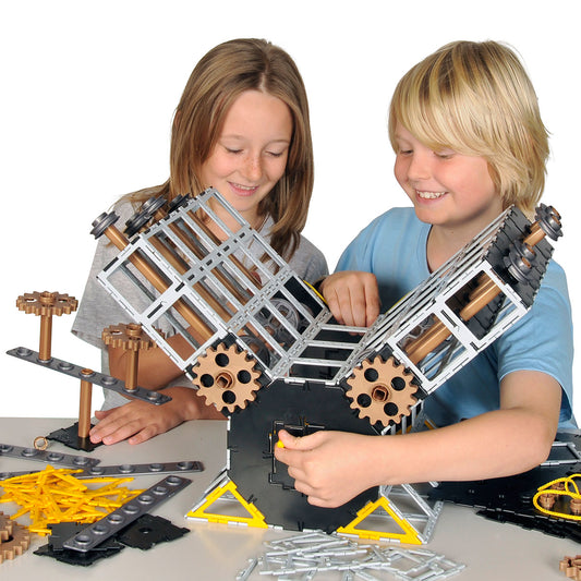 Original Polydron Engineer Class Set - 250-Piece Mechanisms Kit