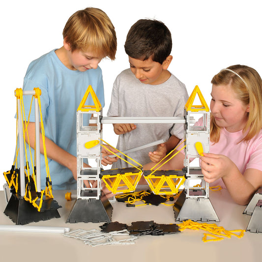 Original Polydron Bridges Class Set - 322-Piece Bridge Building Kit
