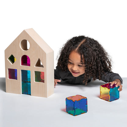 Original Crystal Polydron Colour Mixing House with 48 Squares