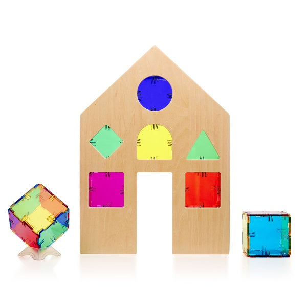Original Crystal Polydron Colour Mixing House with 48 Squares