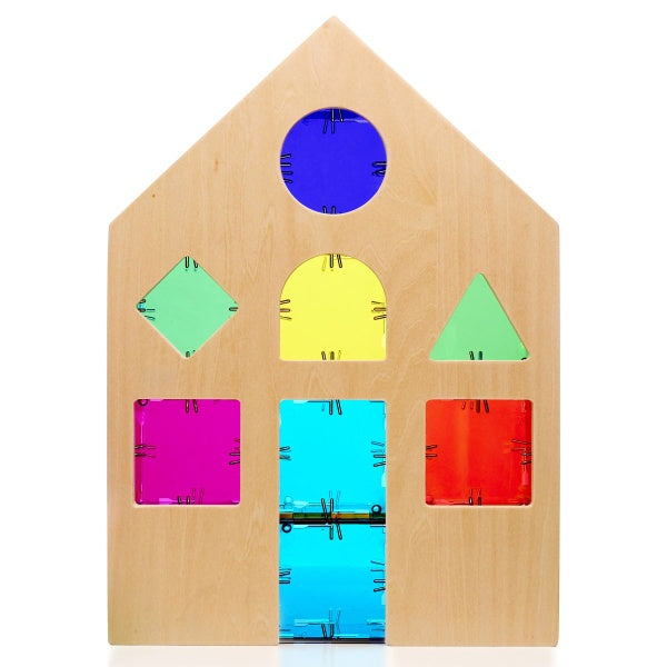 Original Crystal Polydron Colour Mixing House with 48 Squares