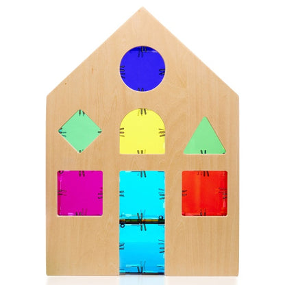 Original Crystal Polydron Colour Mixing House with 48 Squares