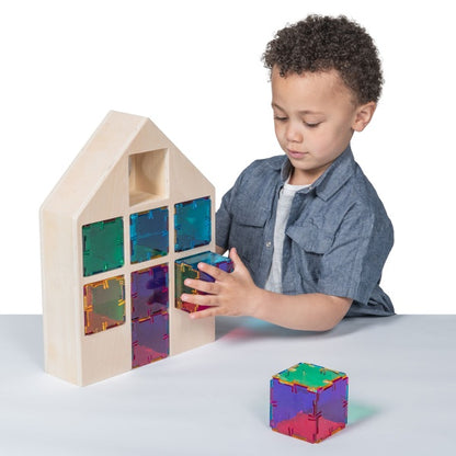 Original Crystal Polydron Colour Mixing House with 48 Squares