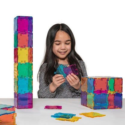 Original Crystal Polydron CMY Class Set - 96-Square Colour Mixing Kit