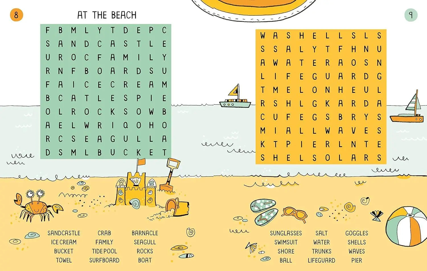 100 Children's Wordsearches: Holiday | The Dyslexia Shop