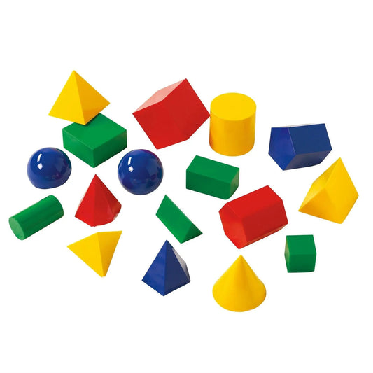 10cm Geometric Solids | The Dyslexia Shop