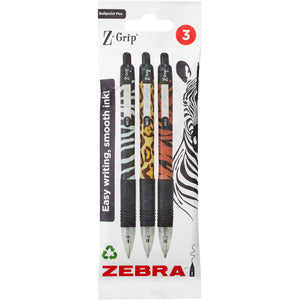 Zebra Pen Z-Grip Animal Retractable Ballpoint Pen