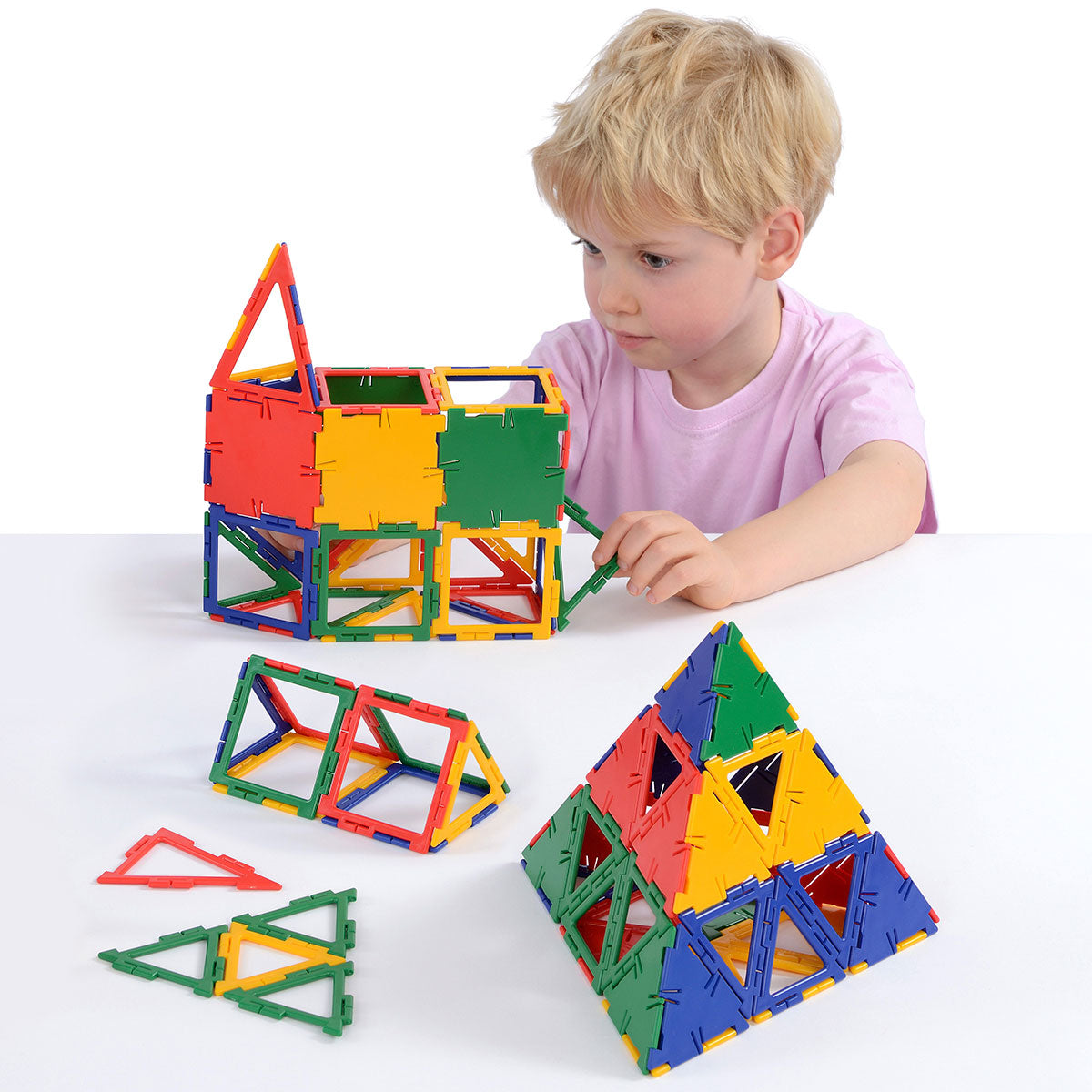 Original Polydron Midi Box - 80-Piece Construction Set