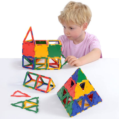 Original Polydron Midi Box - 80-Piece Construction Set