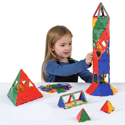Original Polydron Mega Box - 126-Piece Construction Set