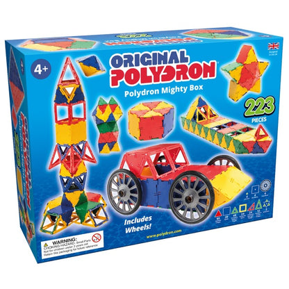 Original Polydron Mighty Box - 223-Piece Construction Set
