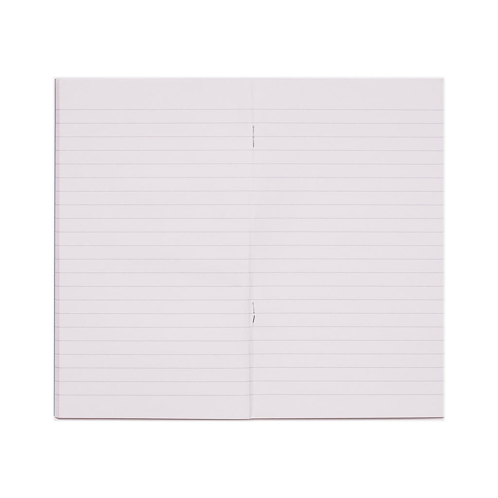 RHINO 200 x 120mm Exercise Book Light Blue Cover - 8mm Lined | 64pg/10pk