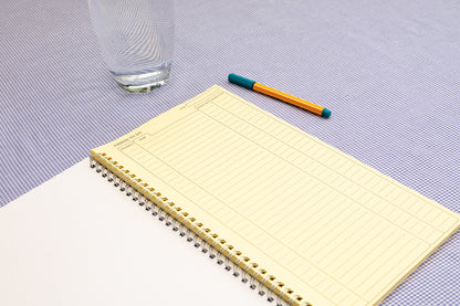 Silvine "To Do" Planner Tinted Yellow