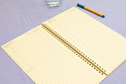 Silvine "To Do" Planner Tinted Yellow