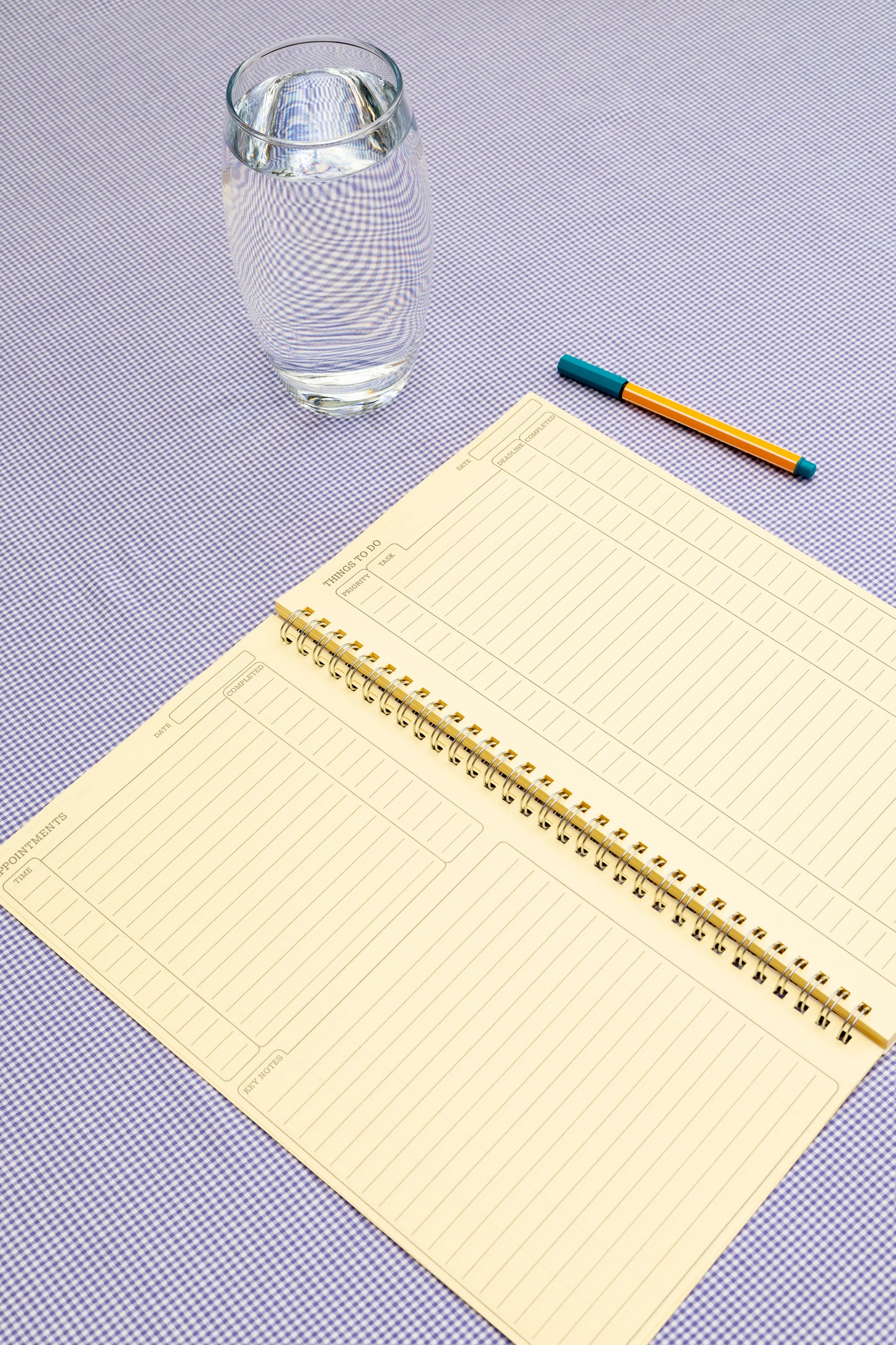 Silvine "To Do" Planner Tinted Yellow