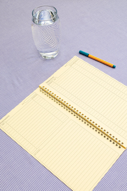 Silvine "To Do" Planner Tinted Yellow