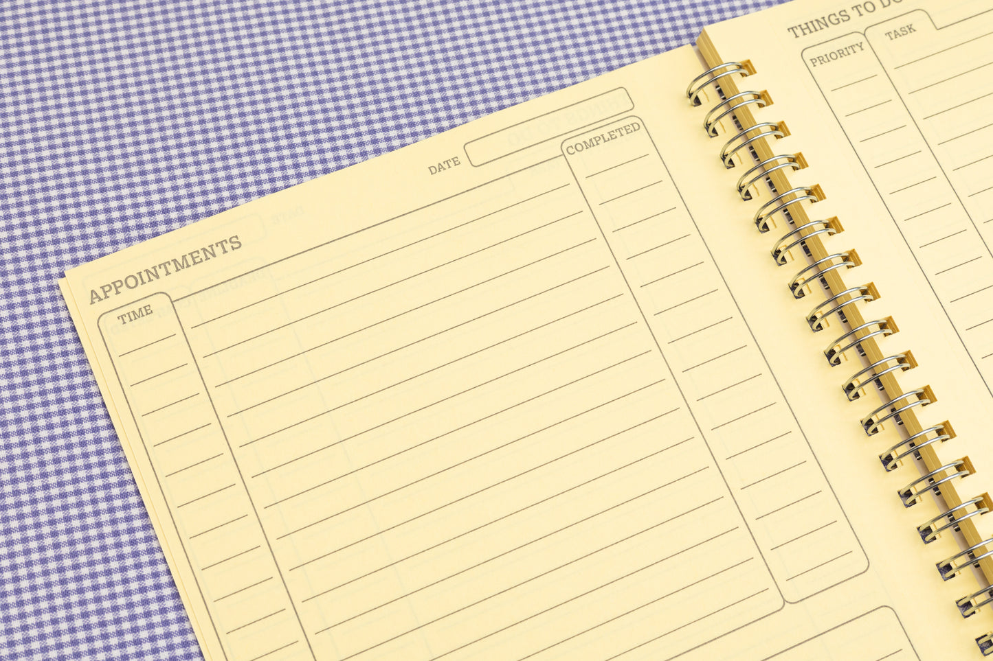 Silvine "To Do" Planner Tinted Yellow