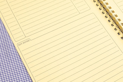 Silvine "To Do" Planner Tinted Yellow