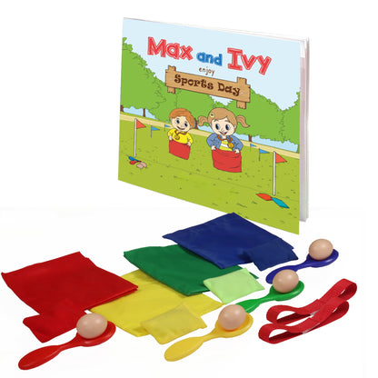 Max and Ivy Enjoy Sports Day – Read, Play, Learn Sports Set