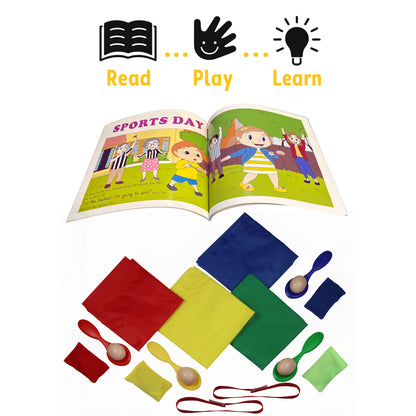 Max and Ivy Enjoy Sports Day – Read, Play, Learn Sports Set