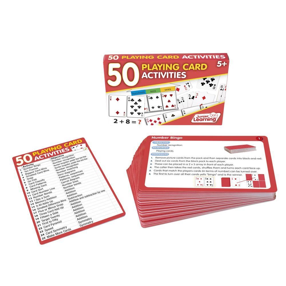 50 Playing Card Activities