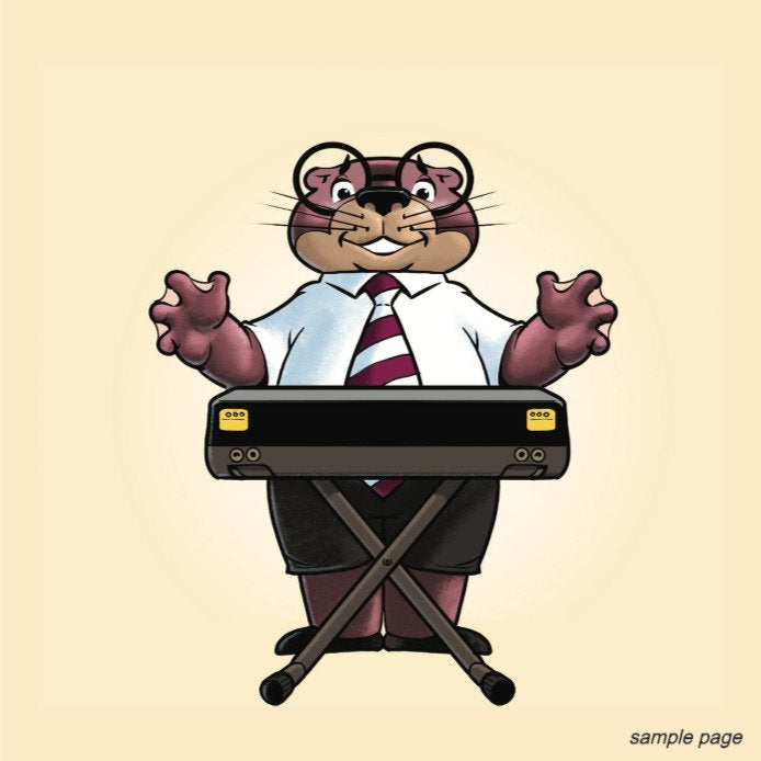 Ollie, an otter with OCD