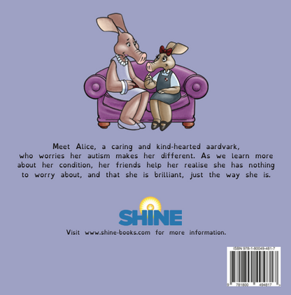 Alice, an autistic aardvark