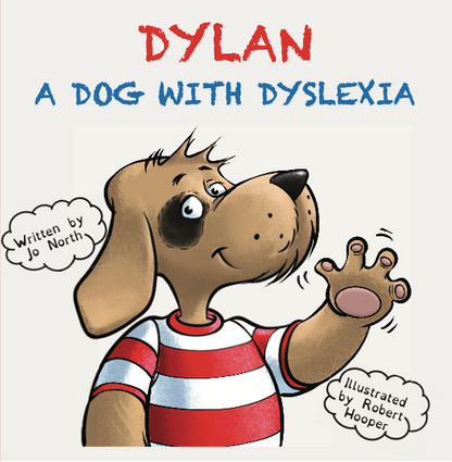 Dylan, a dog with dyslexia