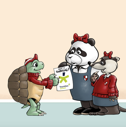 Tariq, a tortoise with Tourette's