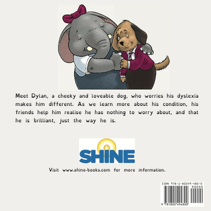 Dylan, a dog with dyslexia