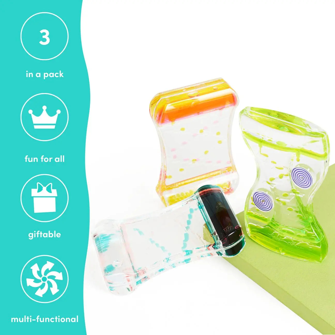 3 Stepping Liquid Motion Timers | The Dyslexia Shop