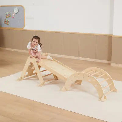 3-in-1 Climbing Set – Arch, Board & Triangle for Active Development | The Dyslexia Shop