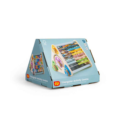 FSC Certified Triangular Activity Centre - Wooden Toy