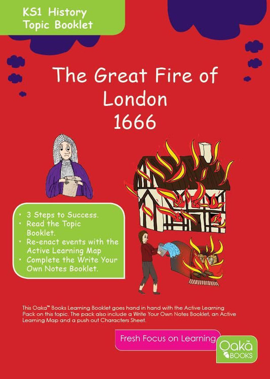 KS1 History: Great Fire of London - Topic Pack