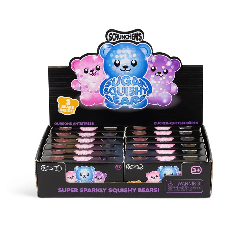 Scrunchems Sugar Bears - 3 Pack Squishy Toy