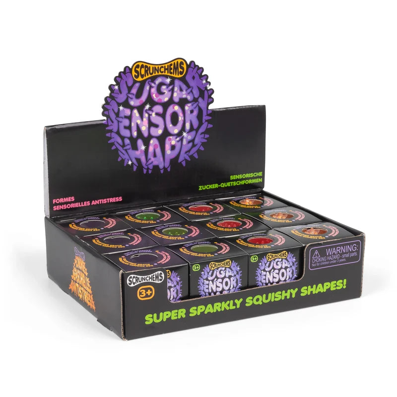 Scrunchems Sensory Sugar Shapes - Squeezable Toy
