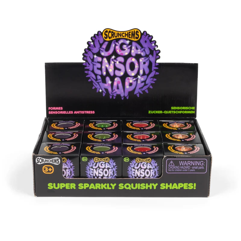 Scrunchems Sensory Sugar Shapes - Squeezable Toy