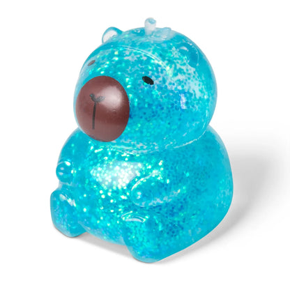Scrunchems Sugar Capybara Squishy - Glitter Gel Fidget Toy