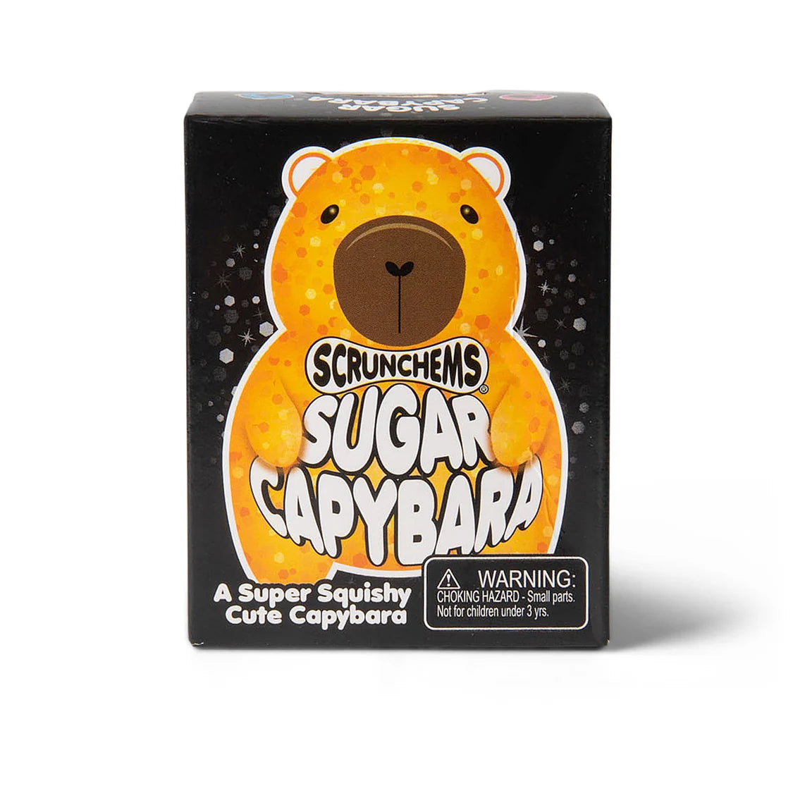 Scrunchems Sugar Capybara Squishy - Glitter Gel Fidget Toy