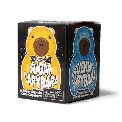Scrunchems Sugar Capybara Squishy - Glitter Gel Fidget Toy