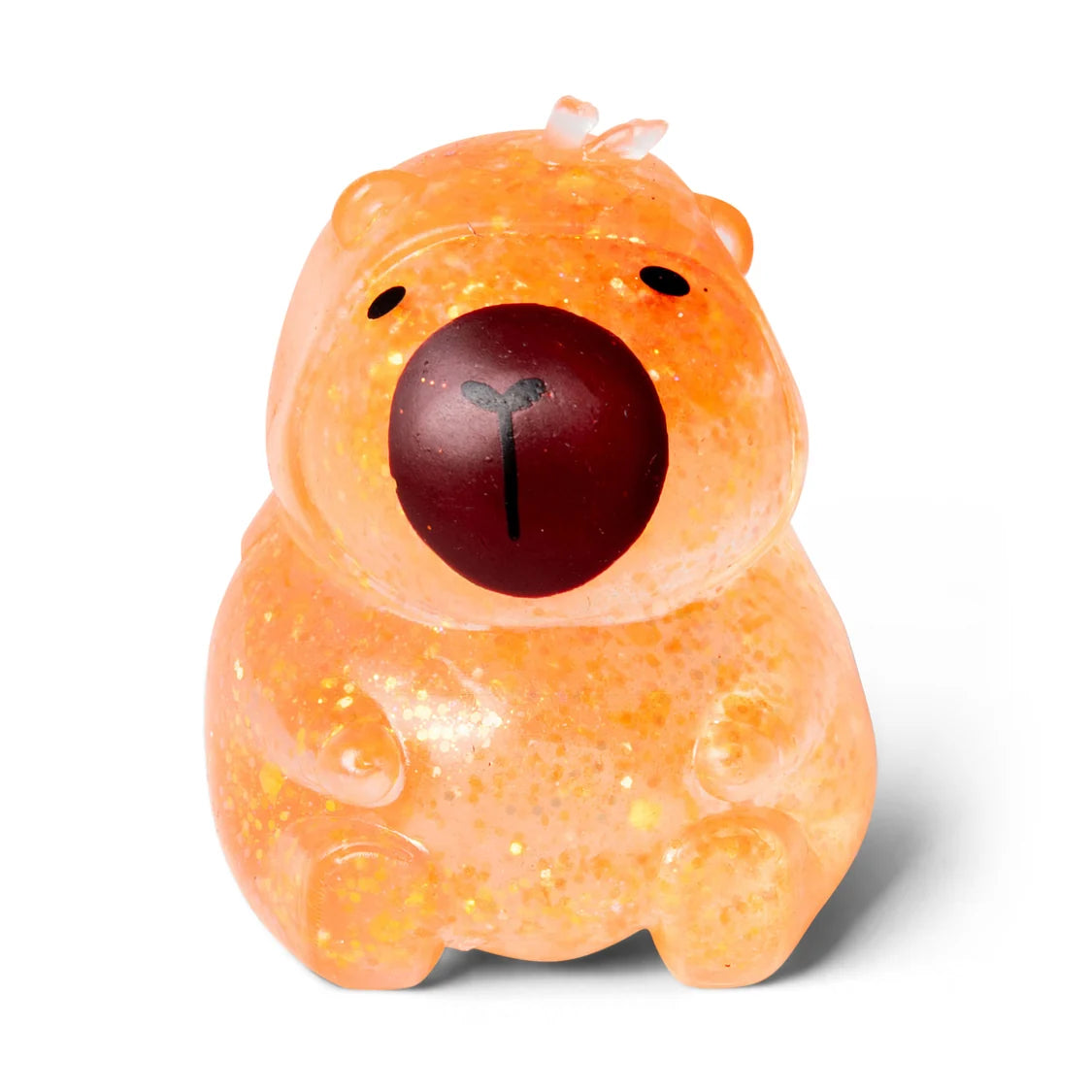 Scrunchems Sugar Capybara Squishy - Glitter Gel Fidget Toy