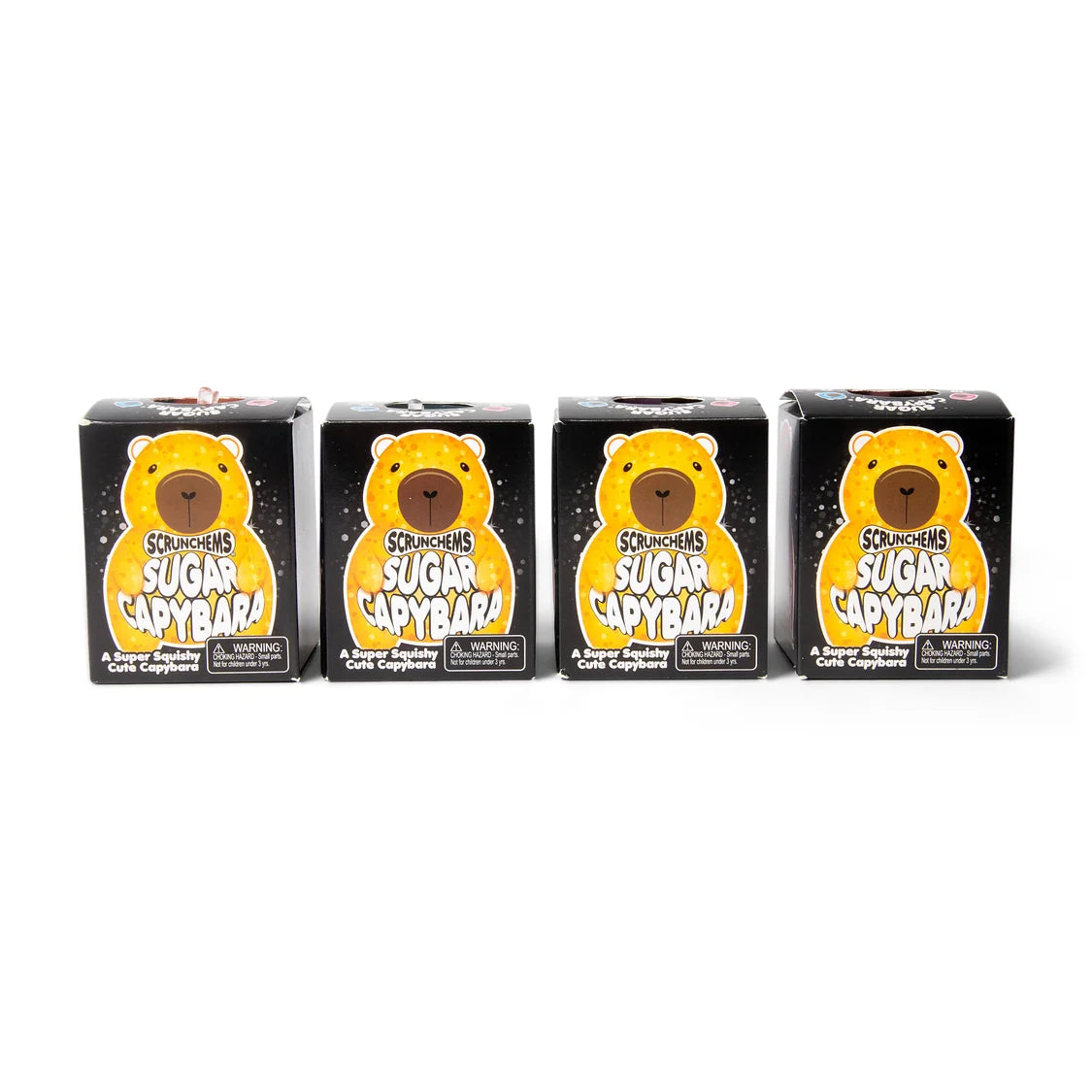 Scrunchems Sugar Capybara Squishy - Glitter Gel Fidget Toy