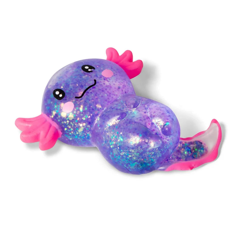 Scrunchems Sugar Axolotl - Squeezable Sensory Toy