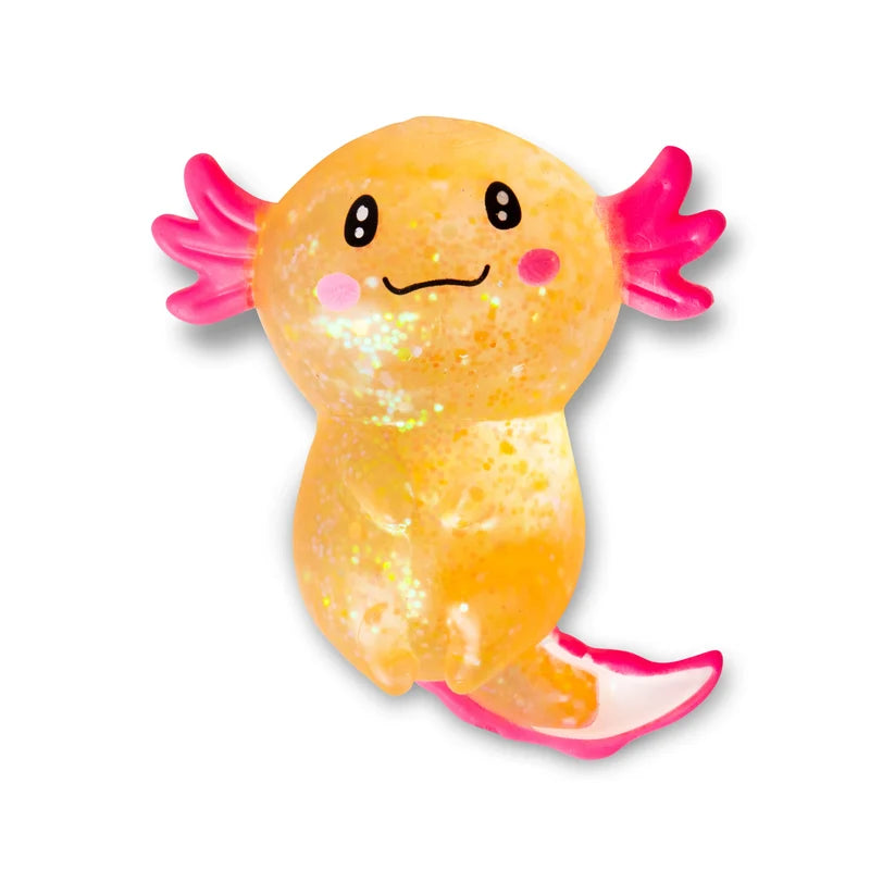 Scrunchems Sugar Axolotl - Squeezable Sensory Toy