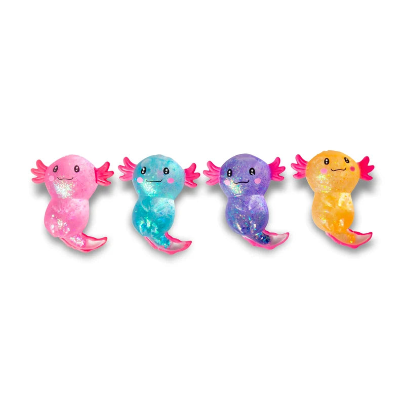 Scrunchems Sugar Axolotl - Squeezable Sensory Toy